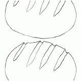 Loaf Coloring Pages sketch template