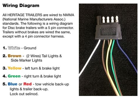 electric wiring diagram  pin trailer trailer wiring lights diagram boat wire light utility
