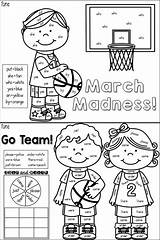 March Sight Word Madness Words Color Activity Kids Teacherspayteachers sketch template