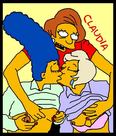 pic383100 claudia r edna krabappel lindsey naegle marge simpson the simpsons