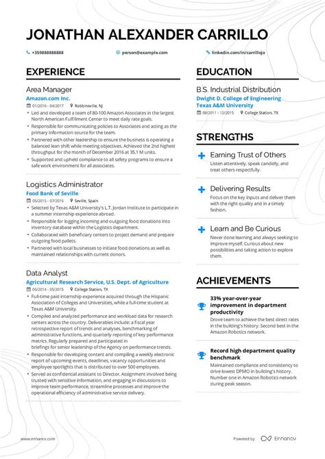 operations manager resume   guide