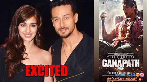 tiger shroff excites disha patani find out why iwmbuzz