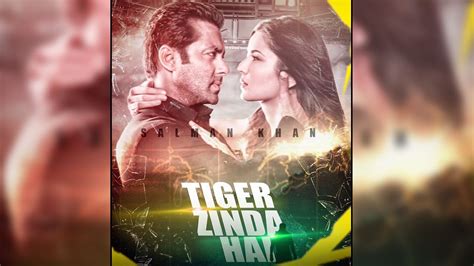 Salman And Katrina Kaif S Tiger Zinda Hai Poster Fan Made