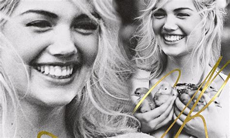 Kate Upton And A Brood Of Ducklings Land Cover Of Carine Roitfeld S