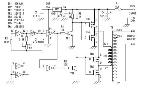 power inverter circuit diagram  power inverter circuit diagram circuit diagram