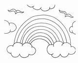 Drawing Kids Clouds Cloud Rainbow Coloring Pages Cartoon Storm Easy Realistic Drawings Printable Rain Getdrawings Hearts Paintingvalley sketch template