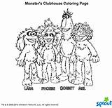 Clubhouse Characters sketch template