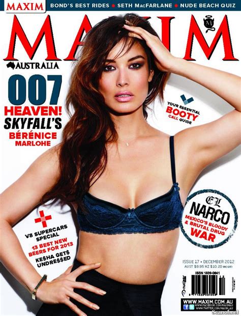 berenice marlohe for maxim magazine australia your daily girl