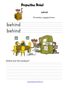 preposition lesson plans worksheets lesson planet