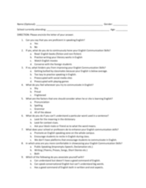 solution qualitative research survey questionnaire  studypool