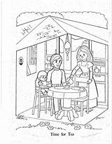70s Family sketch template