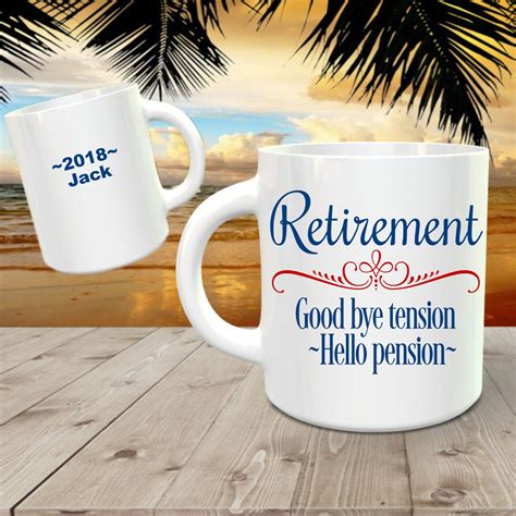 goodbye tension  pension  ounce premium mug etsy