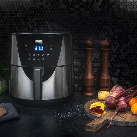 Bella Pro Series 8-qt. Touchscreen Air Fryer Stainless