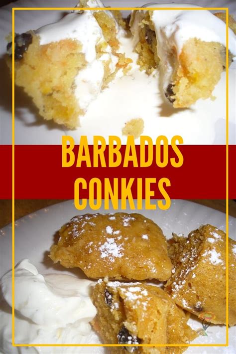 Conkies Barbados Delicacy Caribbean Recipes Food