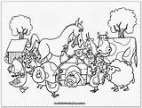 Coloring Pages Animals Farm Animal Adults Printable Adult Choose Board Book sketch template