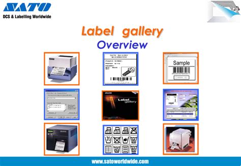 label gallery overview