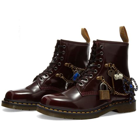 dr martens  marc jacobs  remastered boot cherry red  europe