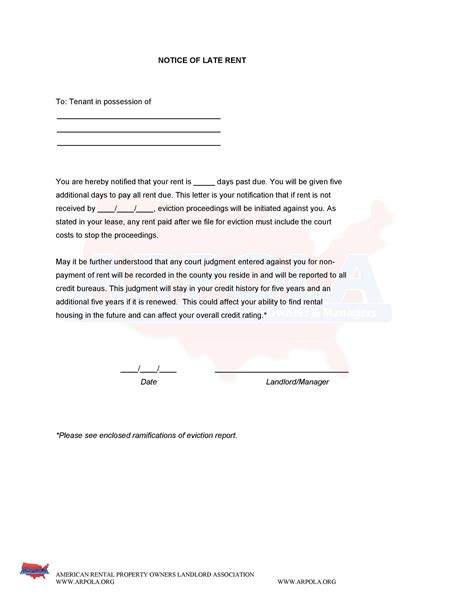 letter  rent payment  letter template collection