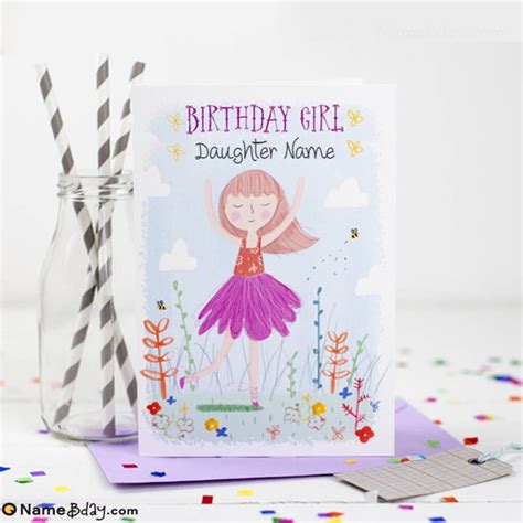 happy birthday daughter cards    photo