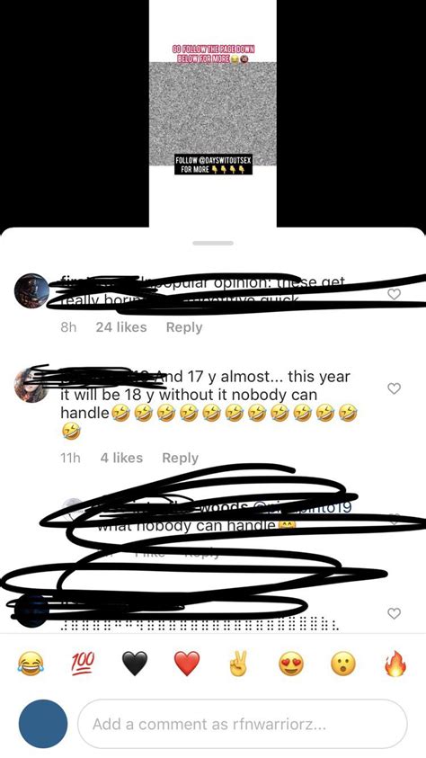 This Is A Comment On A Post About An Account That Talks About The Days