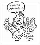 Amoeba Comic Phytoplankton Jeremy Johnson Cartoon Jam Joke sketch template