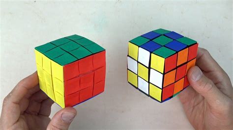 paper rubiks cube origami