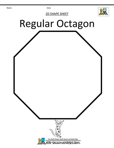 printable octagon box template ezildaricci