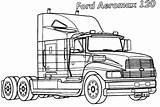 Ford Pages Coloring Tractor Old Transport Mask Aeromax Trucks Big Colorkid Template sketch template