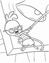 Chicken Little Pages Coloring sketch template