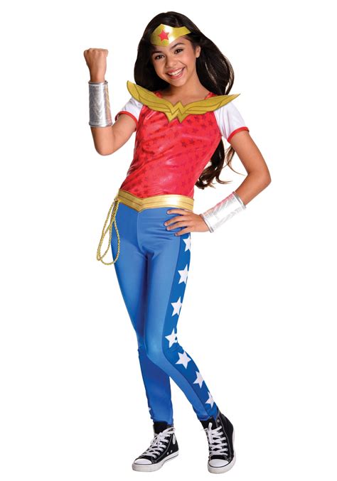 dc superhero girls deluxe wonder woman costume