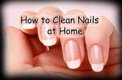 clean  nails naturally   whiten yellow nails fast