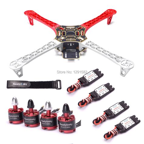 buy  mm pcb version quadcopter frame kit  kv motor  simonk esc