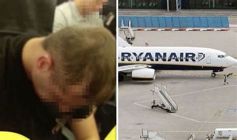Ryanair Flight News Passengers Filmed Vomiting On