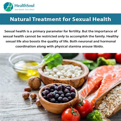 Natural Treatment For Sexual Health Healthsoul