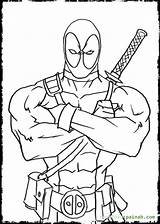 Deadpool Cartoons Deathstroke Coloringhome Ausmalbild Getcolorings Coloringtop Vielzahl Kostenlose Anmalen Coole sketch template