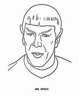 Spock sketch template