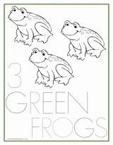 Coloring Number Pages Three Numbers Color Sheets Printable Frogs Preschoolers Handwashing Paint Getcolorings Watercolor Getdrawings Comments Library Clipart Coloringhome Print sketch template