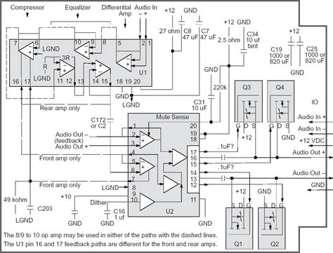 cadillac bose amp wiring diagram