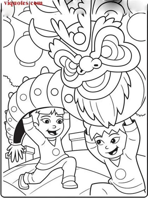 chinese  year drawing chinese  year colouring pages