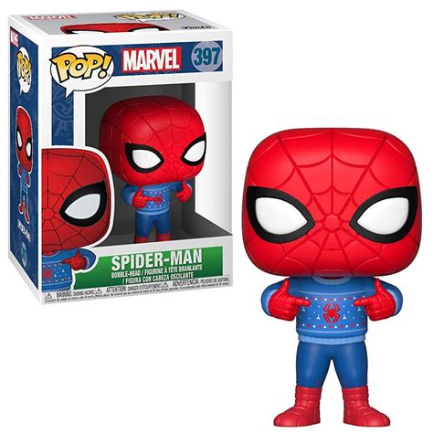 funko marvel universe marvel holiday pop marvel spider man vinyl figure