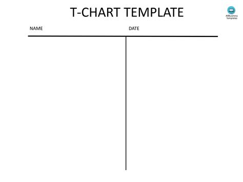 chart template  templates  allbusinesstemplatescom