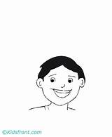 Laughing Coloring Pages Kids sketch template
