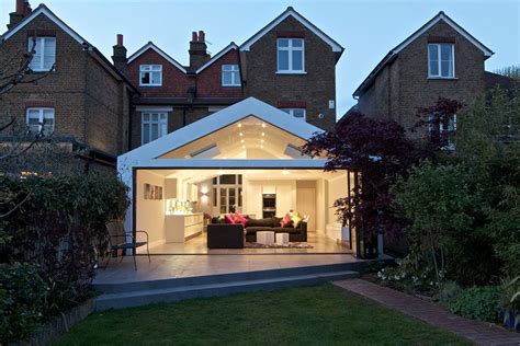 angled patio house extensions kitchen extension house