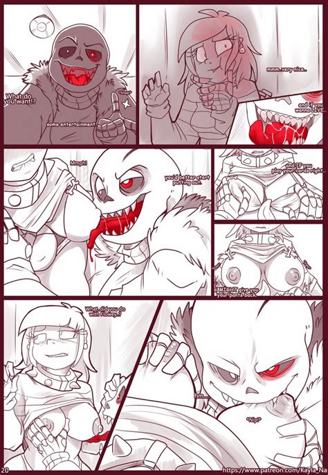 underfell sans x chara porn