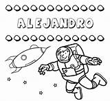 Alejandro Dibujo sketch template