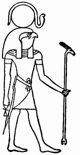 Horus Coloring Pages Eye Template sketch template
