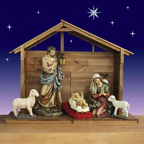 image result  outdoor nativity stables arte de navidad adornos de