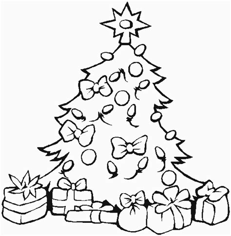christmas trees coloring pages  kids updated