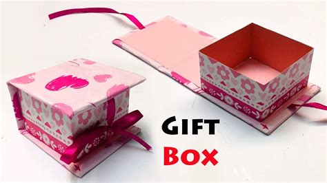 How To Make T Box Diy T Box Easy Paper Craft Ideas Vlr Eng Br