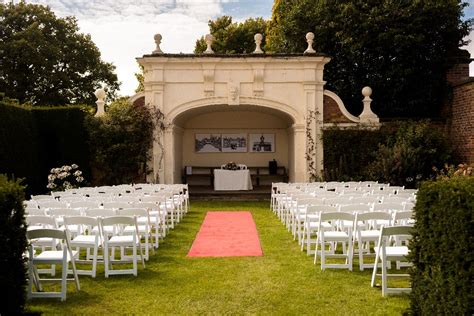 wedding venue in northwich arley hall and gardens ukbride